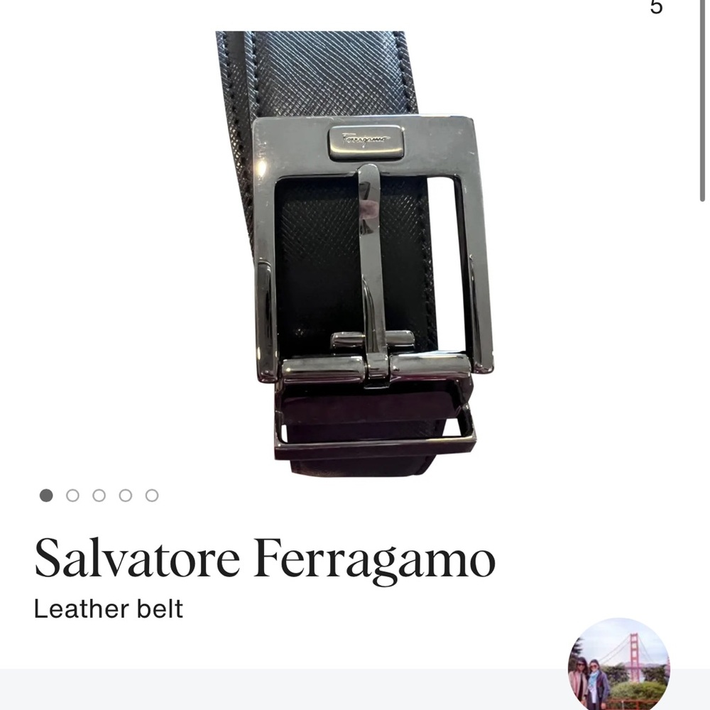 Salvatore Ferragamo reversible belt